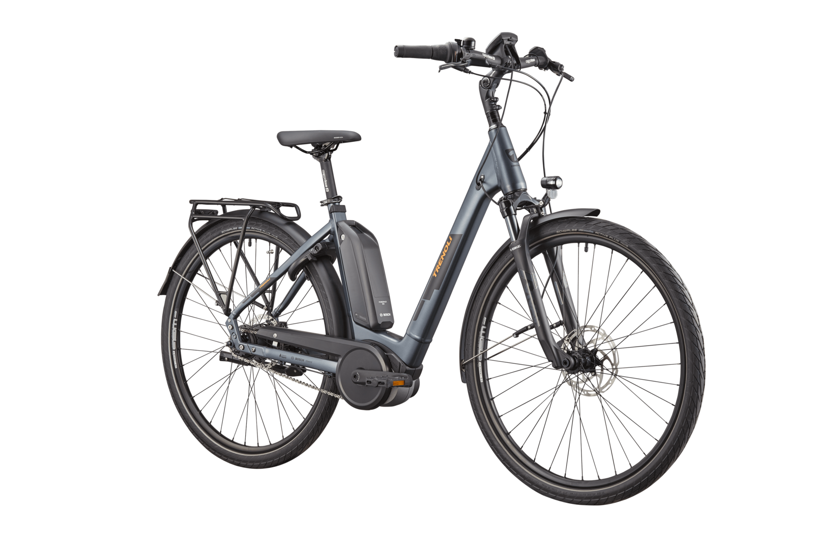 trenoli E-Bike BRENTA classico Active Plus NX in dark grey – matt | City E-Bike